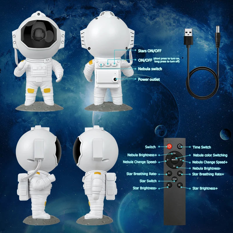 Astronaut Projector For Home Decor